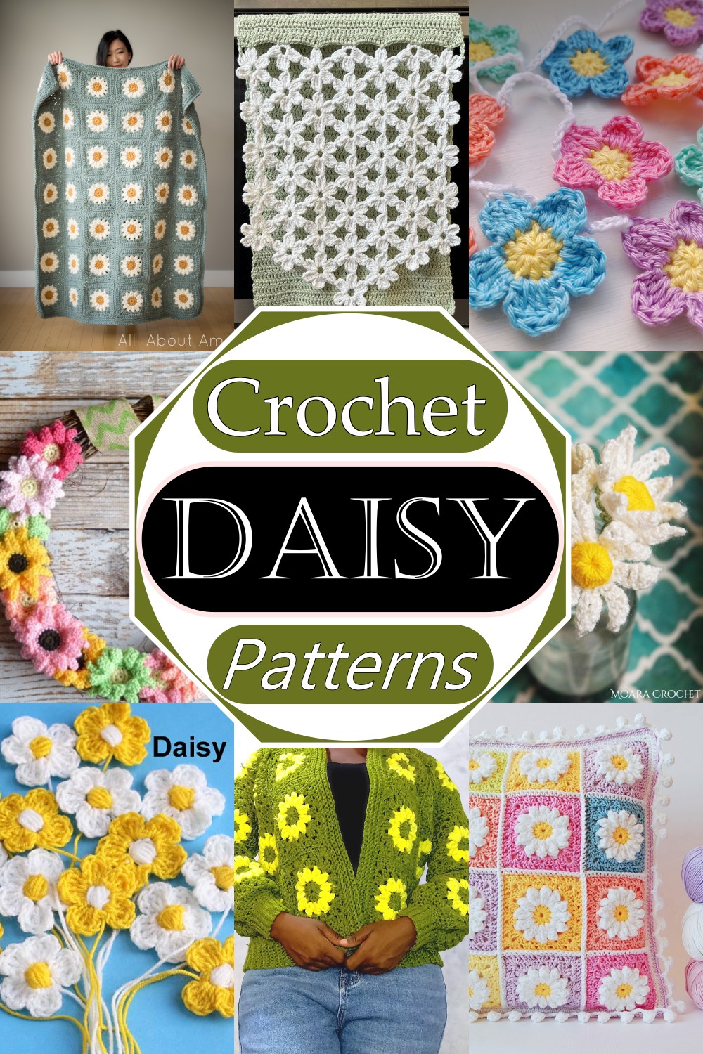 Free Crochet Daisy Patterns