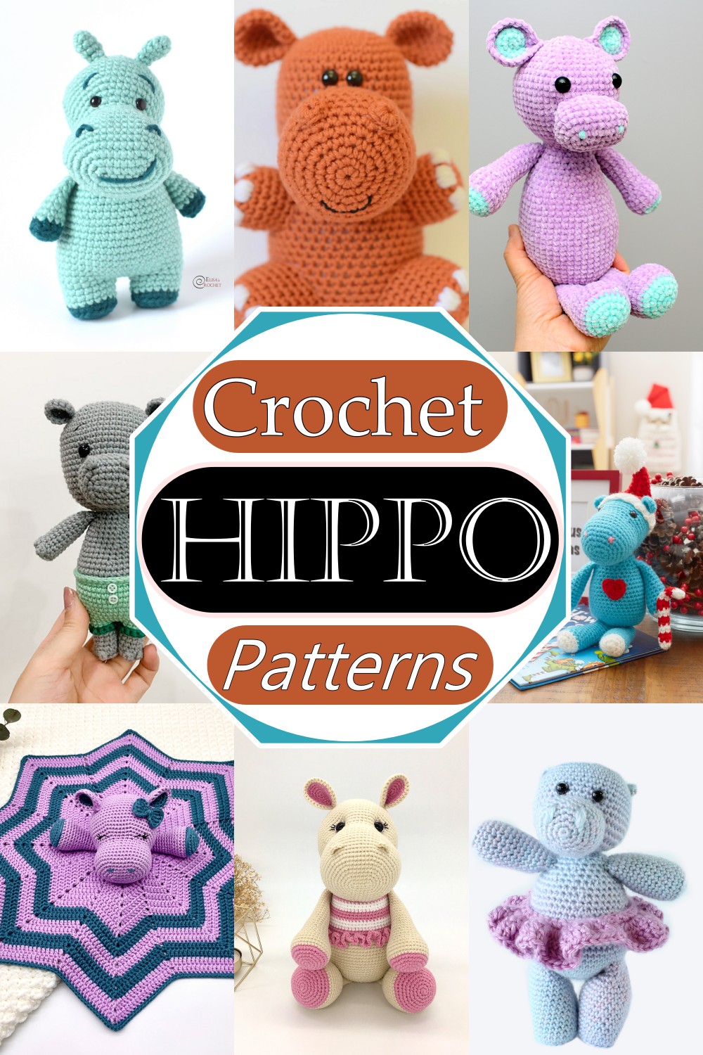 Free Crochet Hippo Patterns