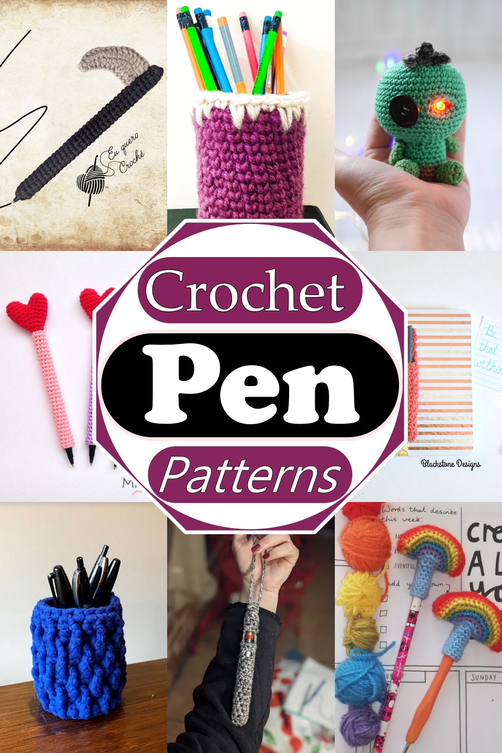 Free Crochet Pen Patterns 
