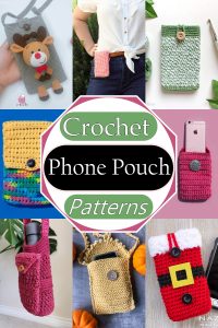 15 Free Crochet Phone Pouch Patterns