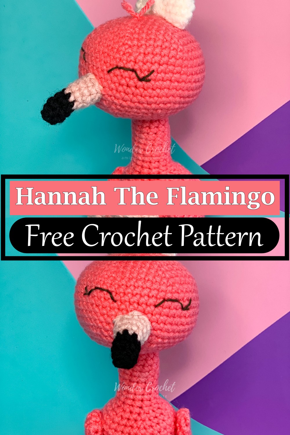 Hannah The Flamingo Amigurumi