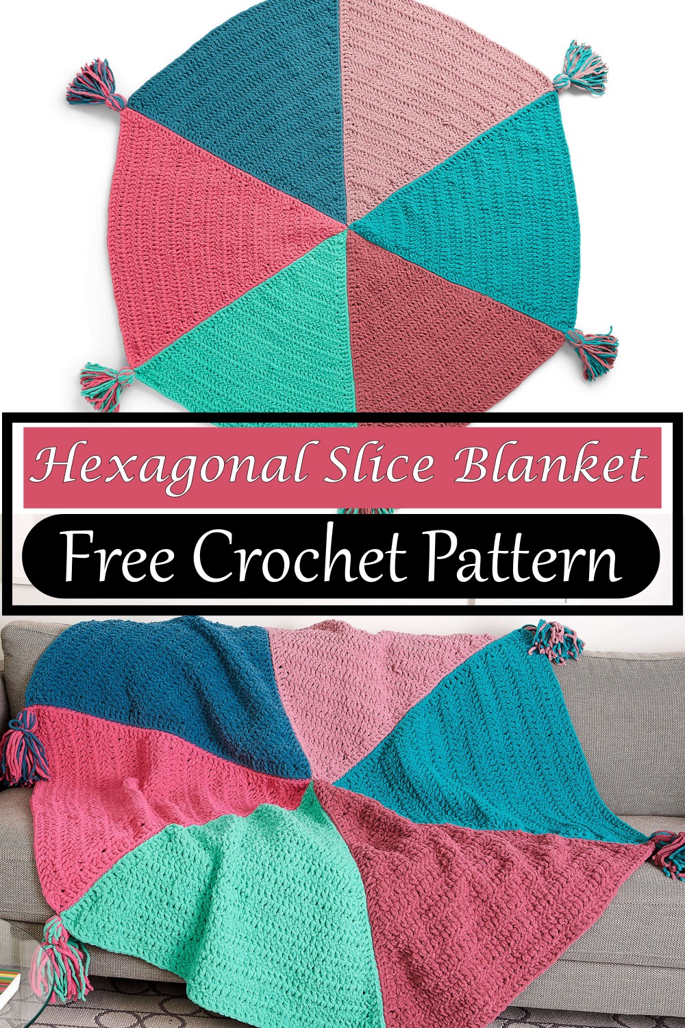 Hexagonal Slice Blanket