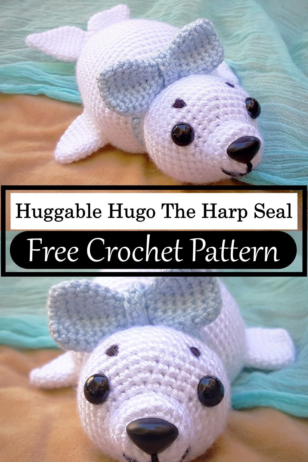 Huggable Hugo The Harp Seal