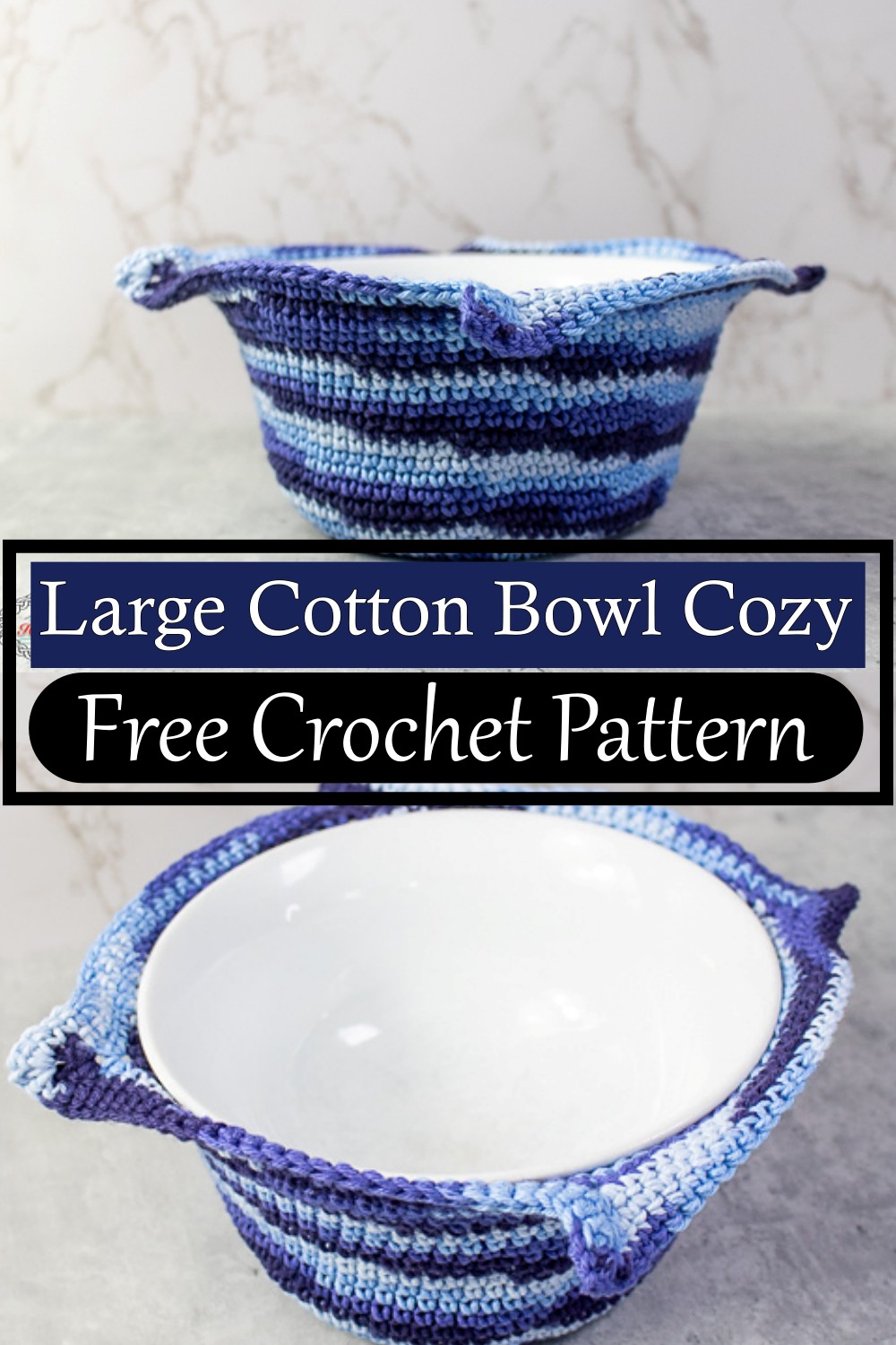 Large Cotton Bowl Cozy