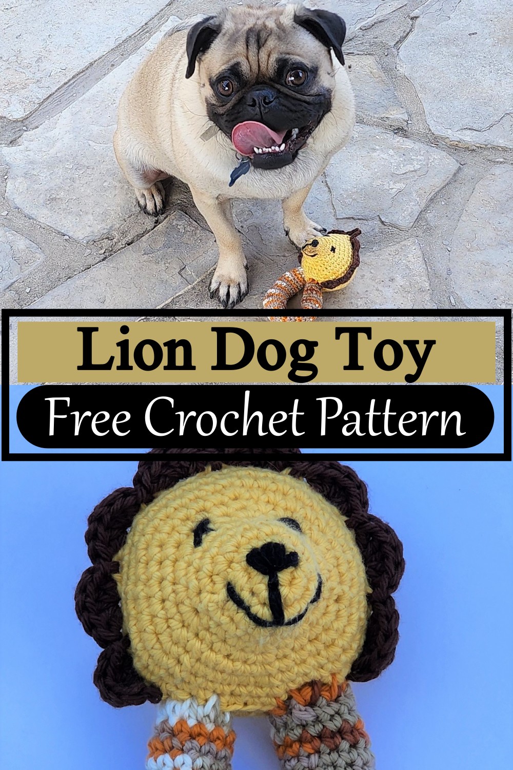 Lion Dog Toy