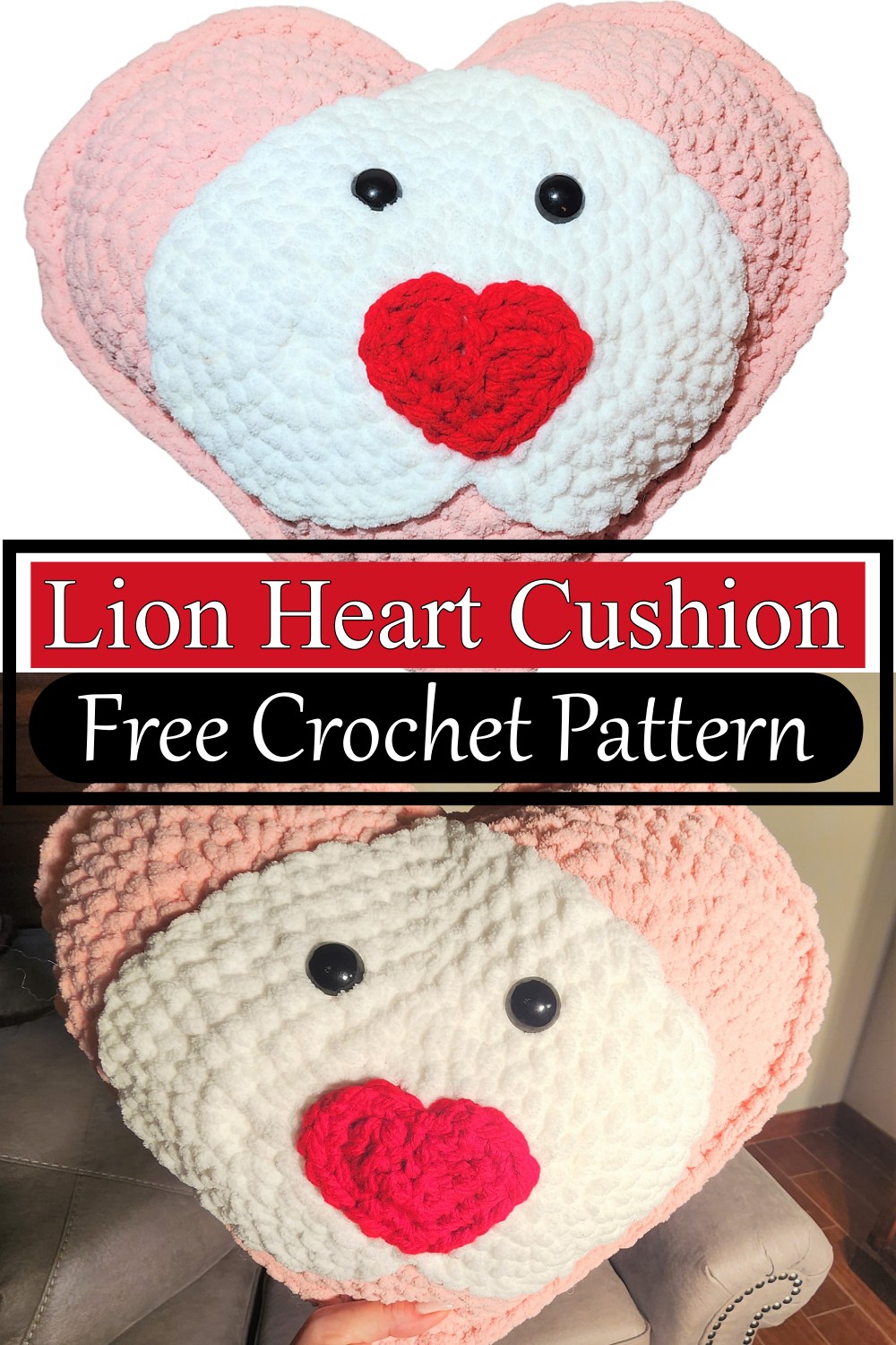 Lion Heart Cushion 