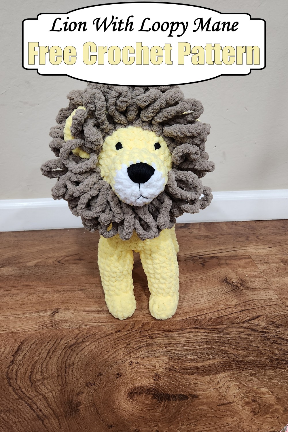 Lion With Loopy Mane