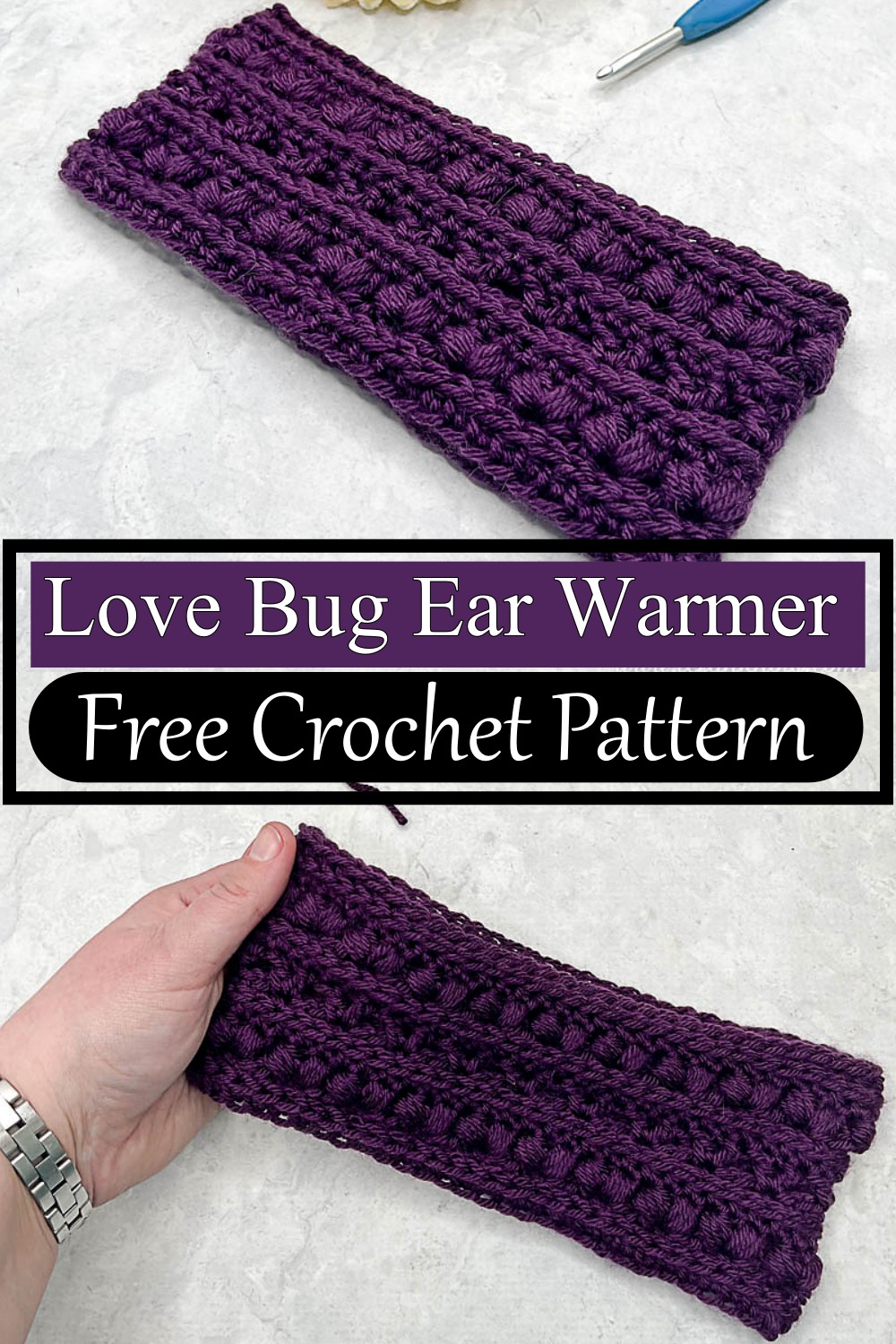Ear Warmer Headband Crochet Pattern