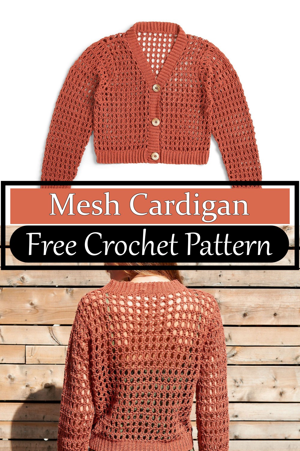 Mesh Cardigan