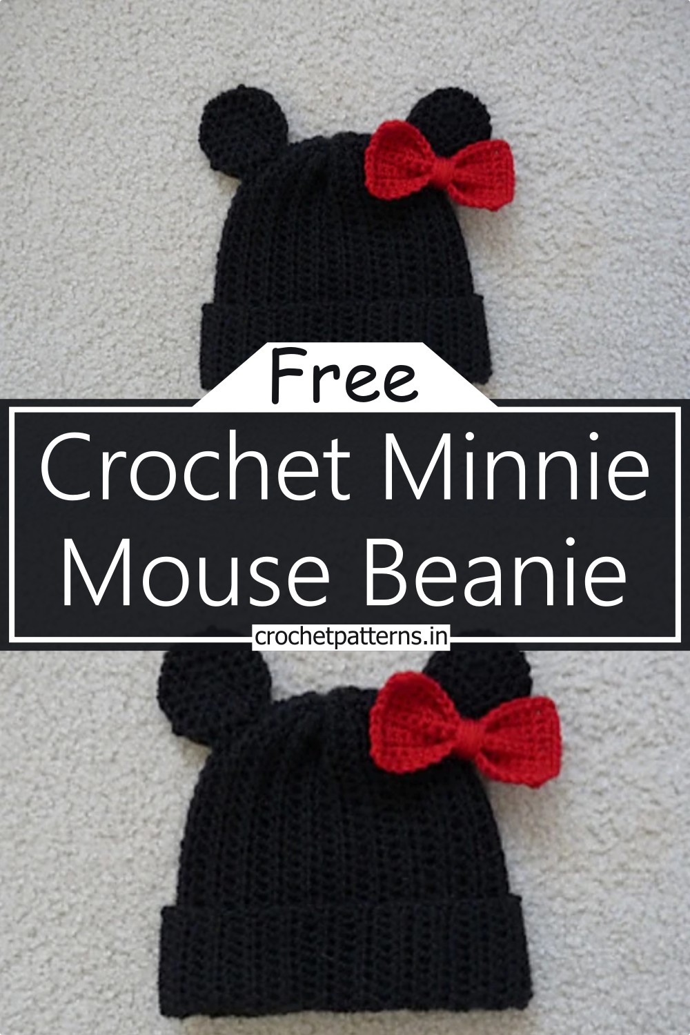Minnie Mouse Beanie