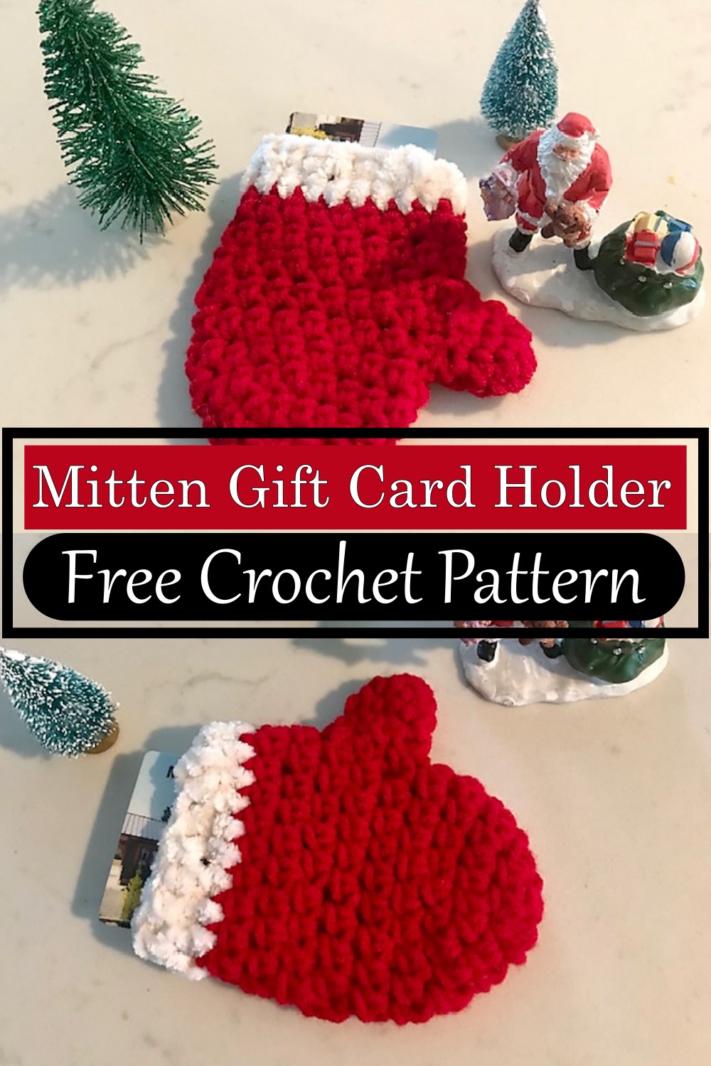 Mitten Gift Card Holder