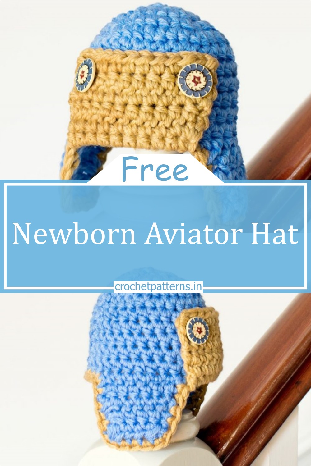 Newborn Aviator Hat