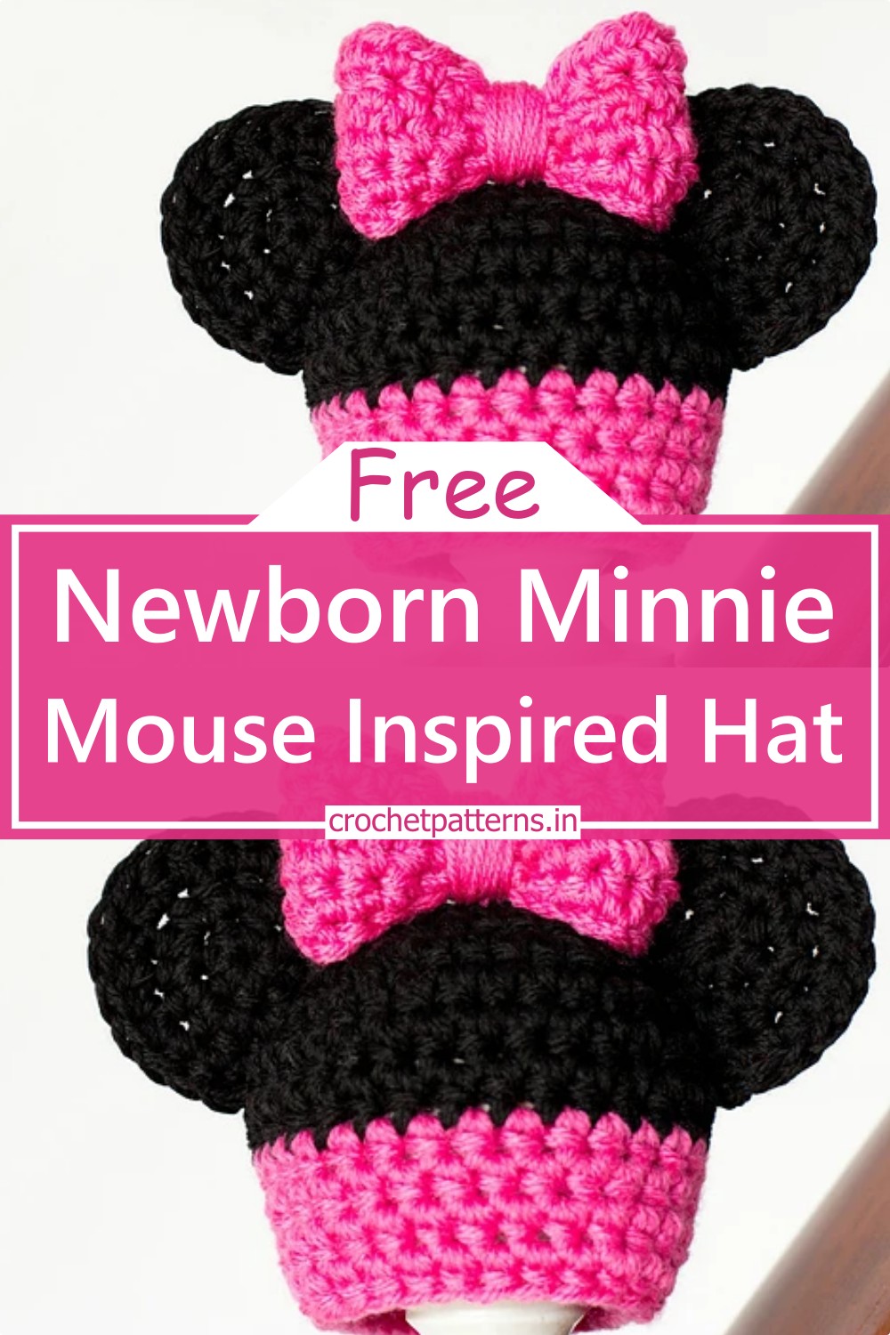 Newborn Mouse Inspired Hat