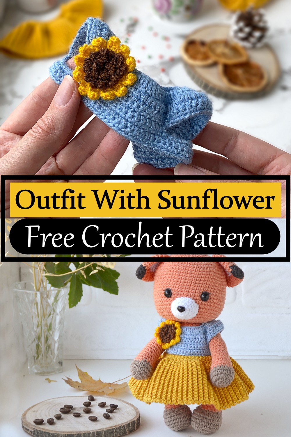 Outfit With Sunflower