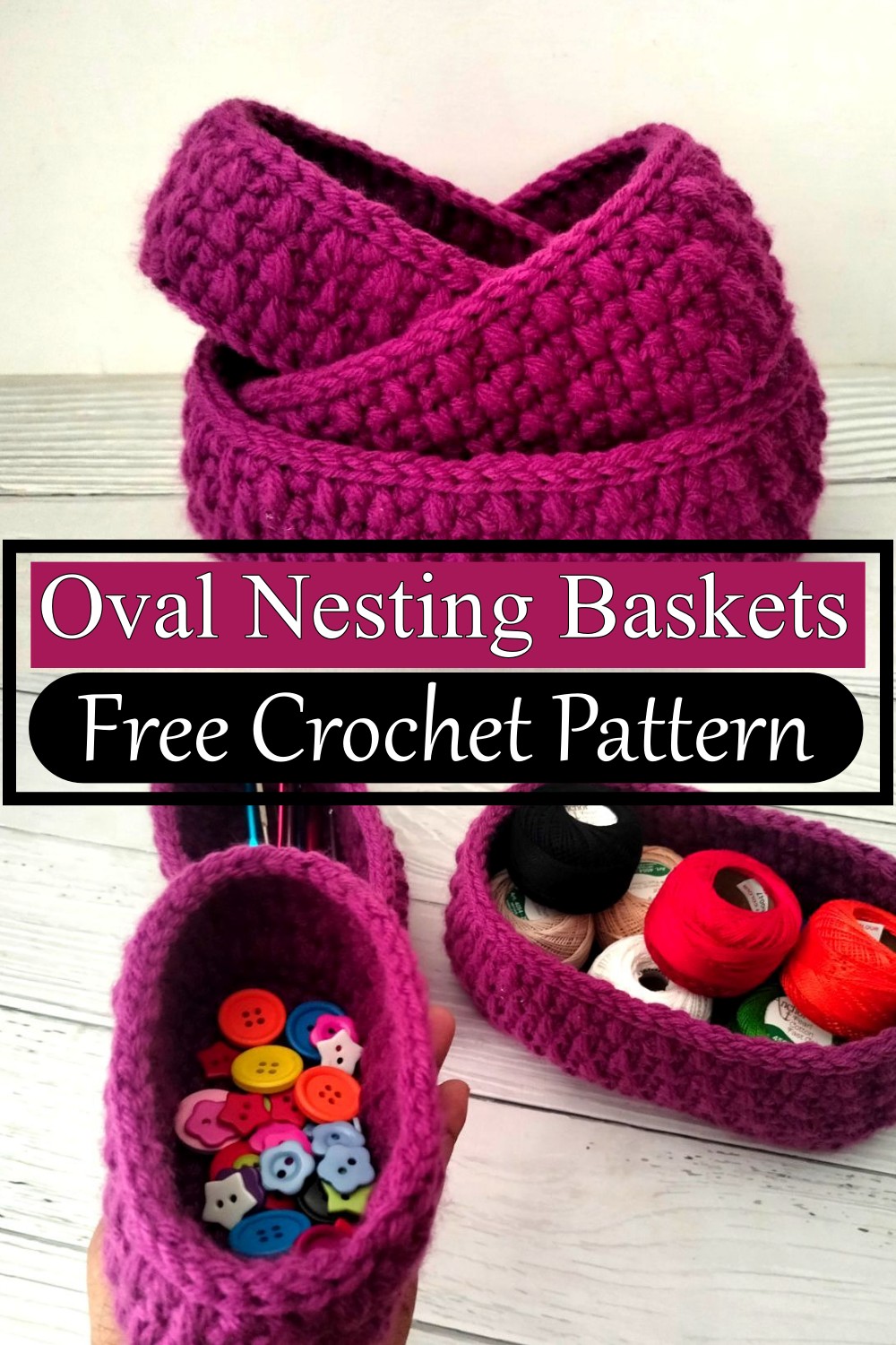 Oval Nesting Baskets