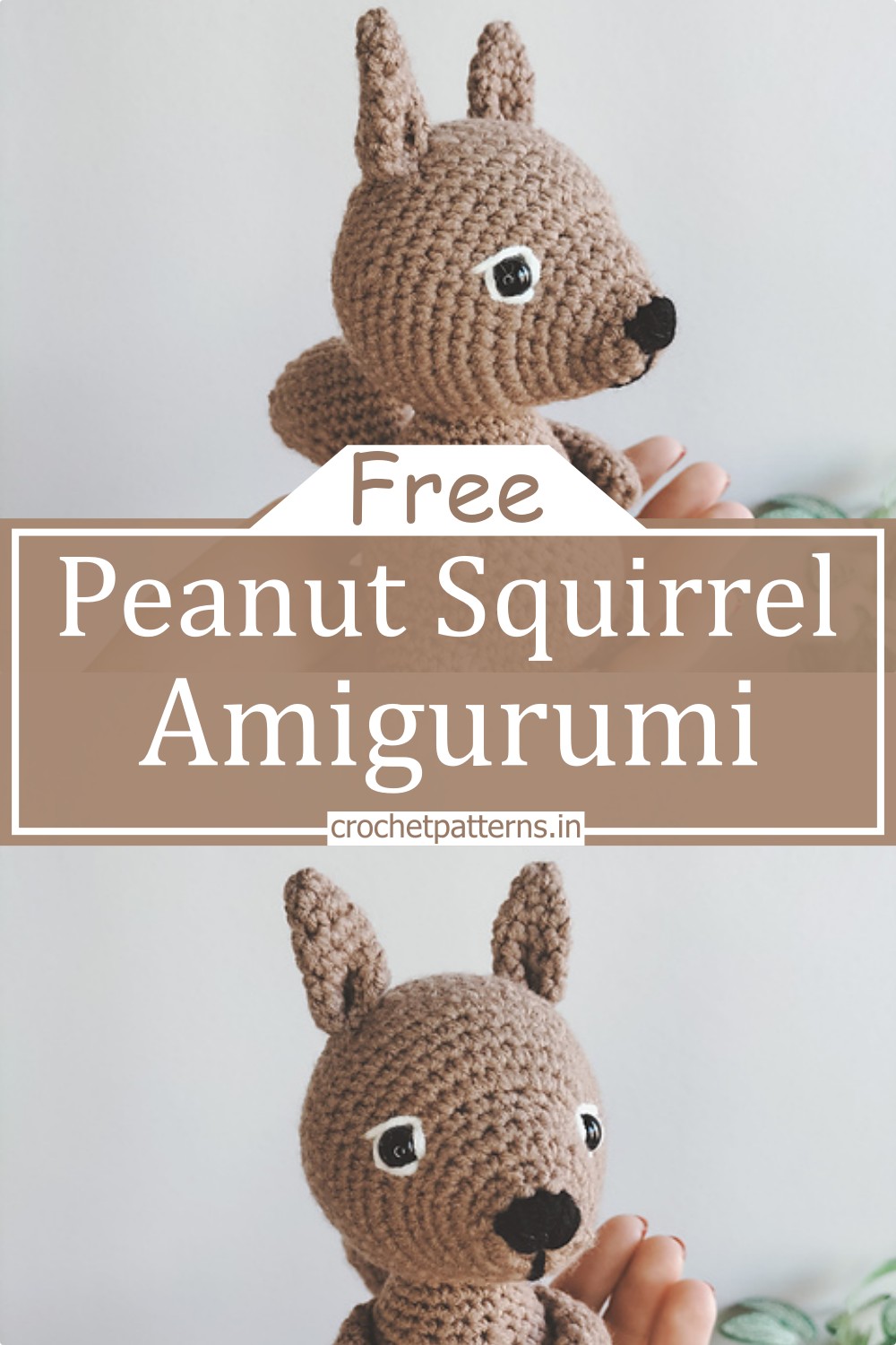 Peanut Squirrel Amigurumi