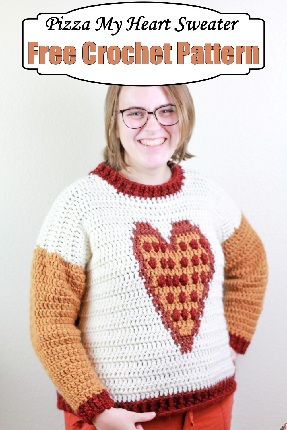 Pizza My Heart Sweater