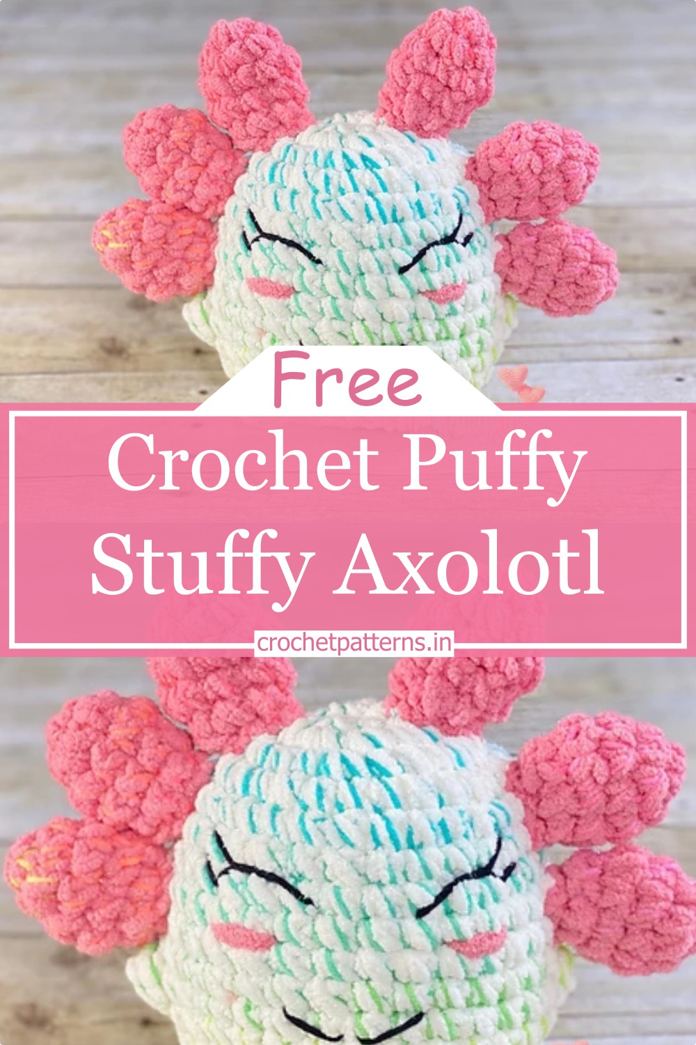 Puffy Stuffy Axolotl