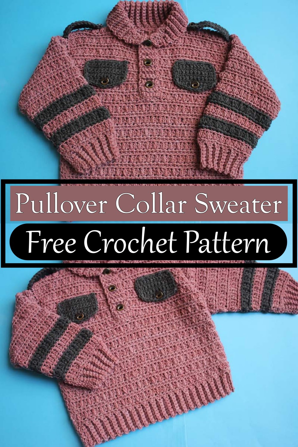 Pullover Collar Sweater