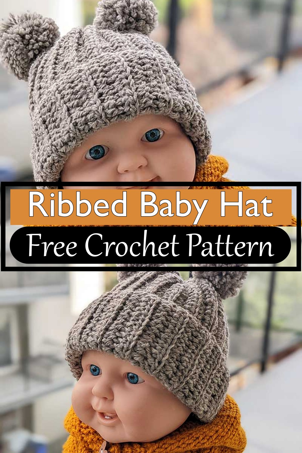 Ribbed Baby Hat