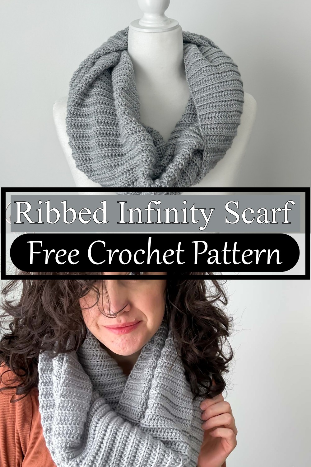 Ribbed Infinity Scarf