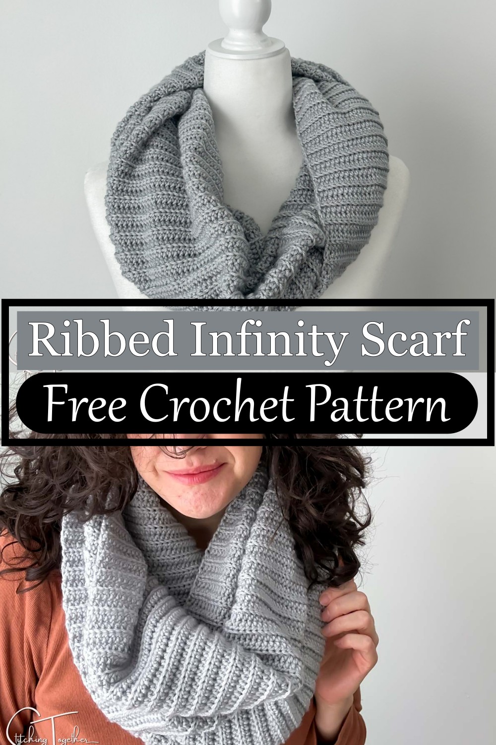Ribbed Infinity Scarf