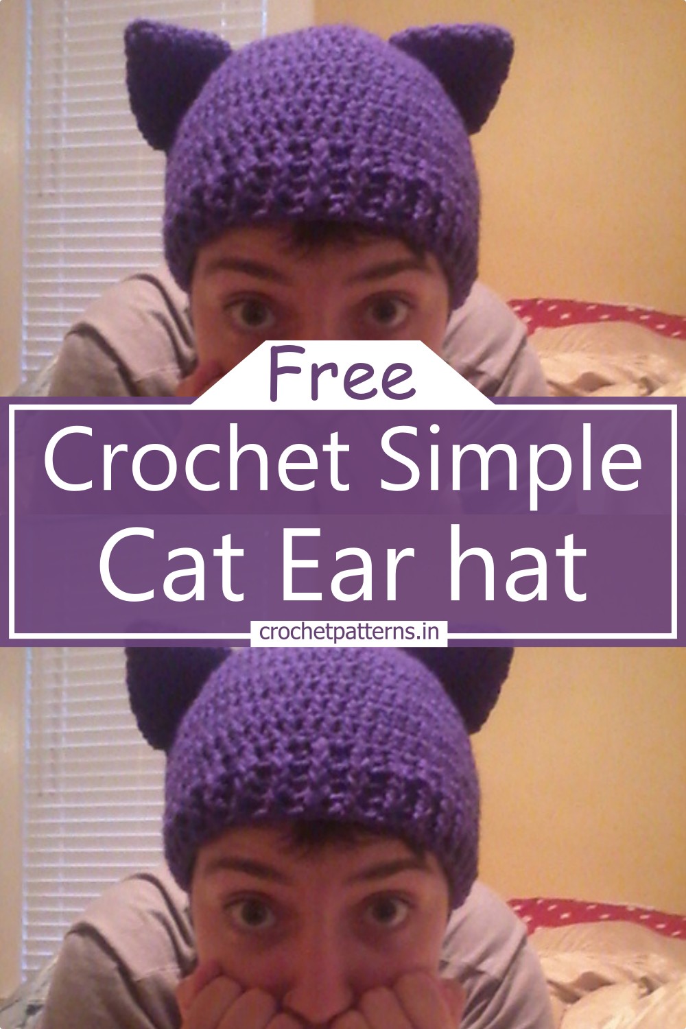Simple Cat Ear hat