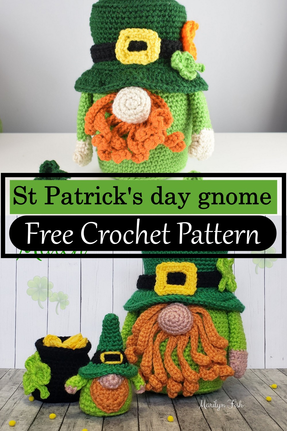 St Patrick's day gnome