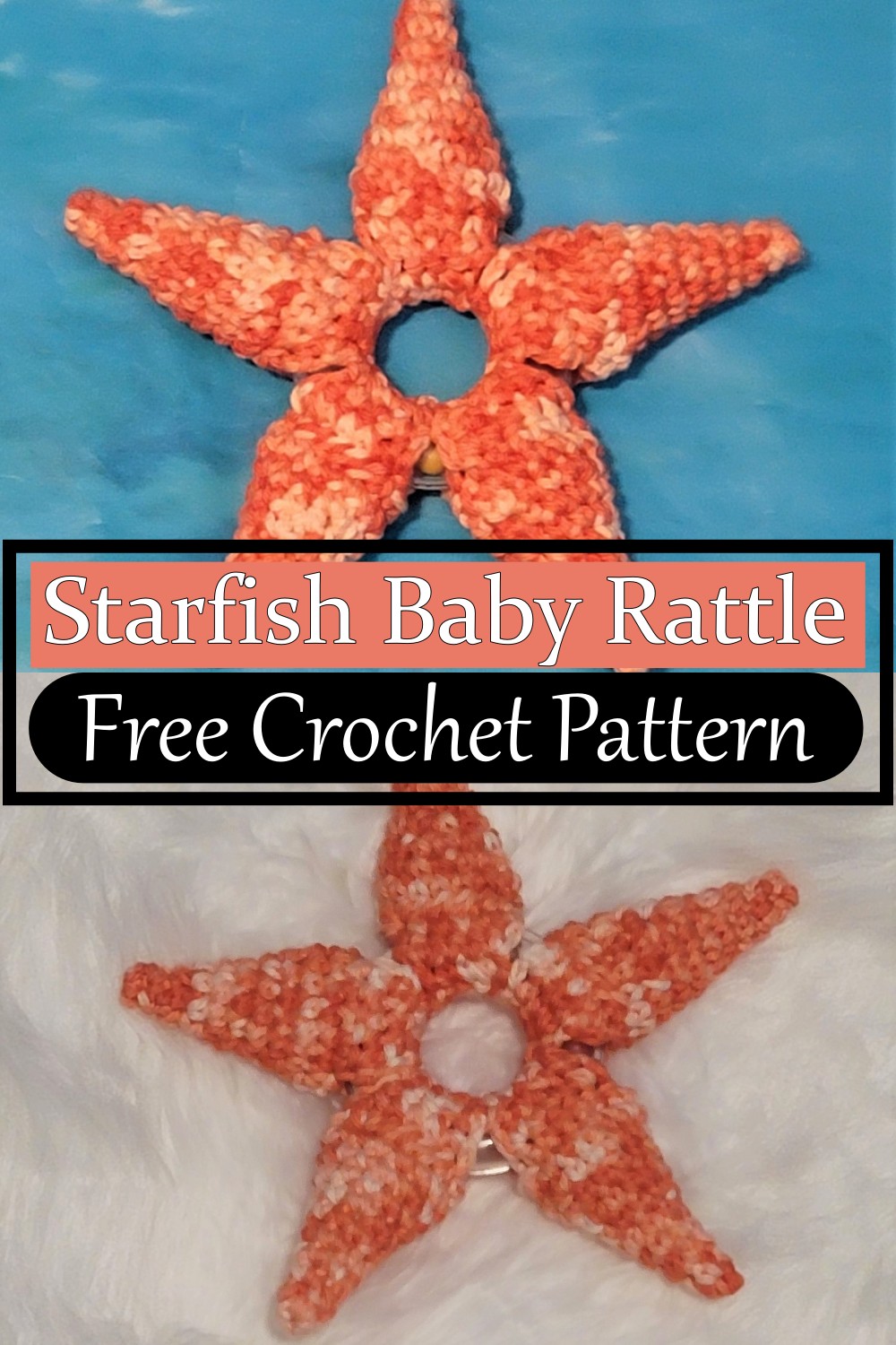 Starfish Baby Rattle
