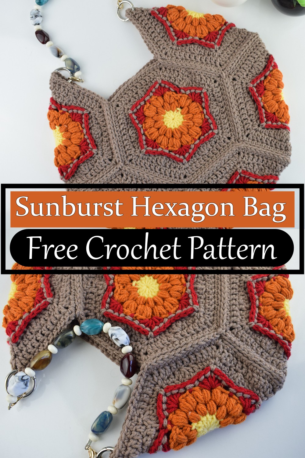 Sunburst Hexagon Bag