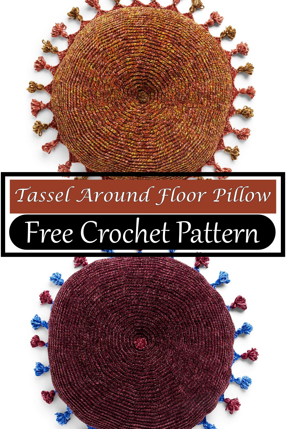 Tassel Around Floor Pillow
