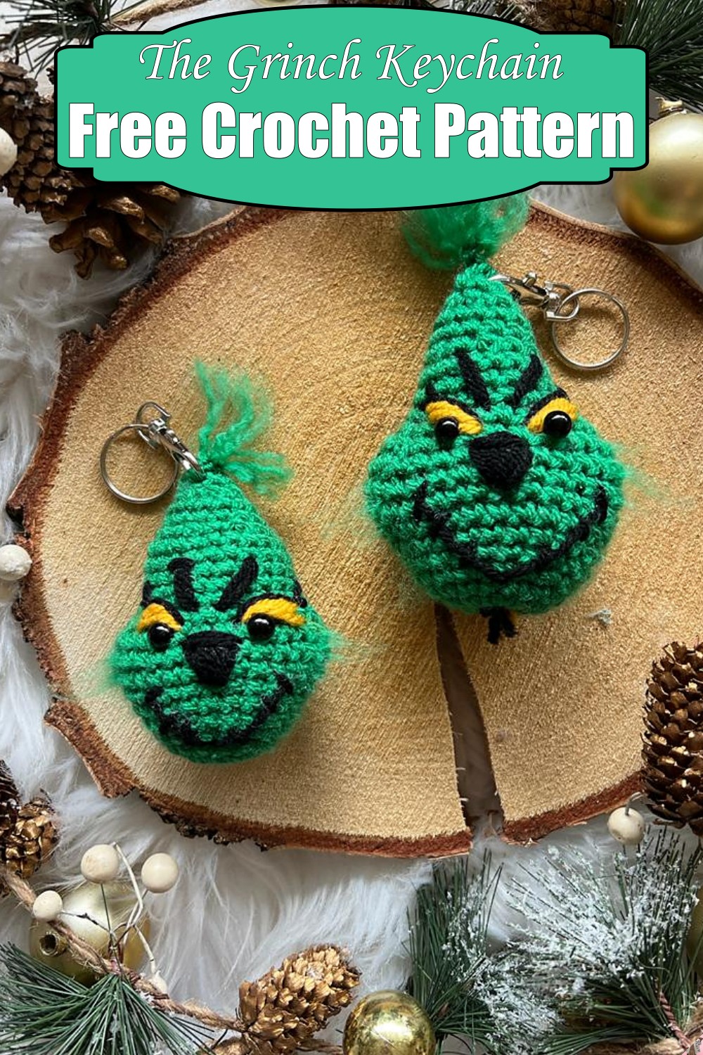 The Grinch Keychain