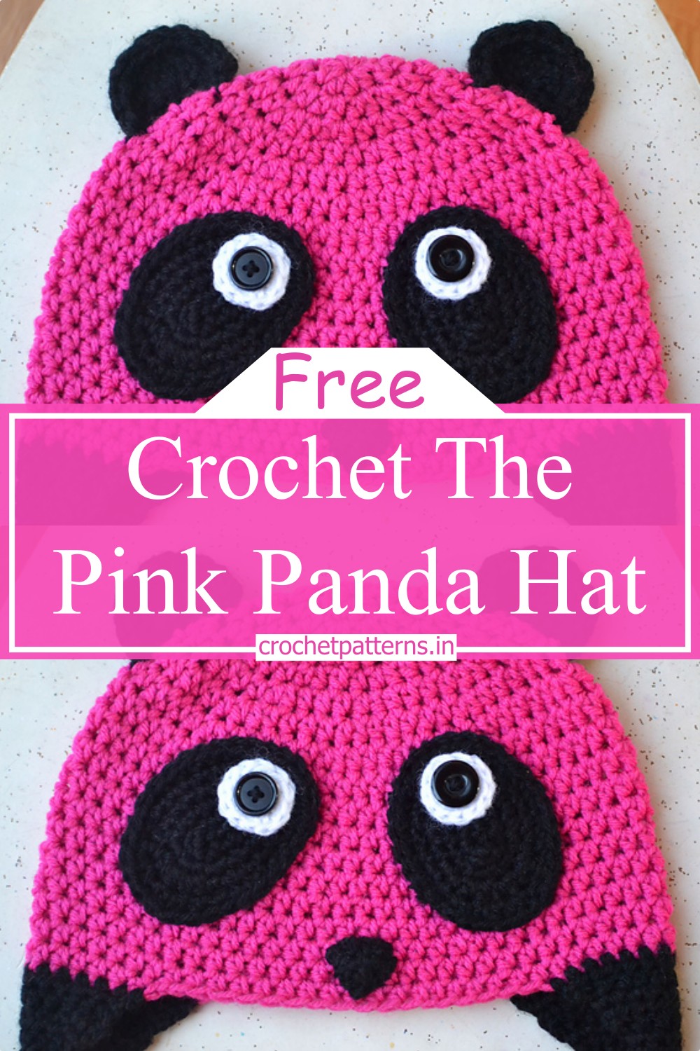 The Pink Panda Hat
