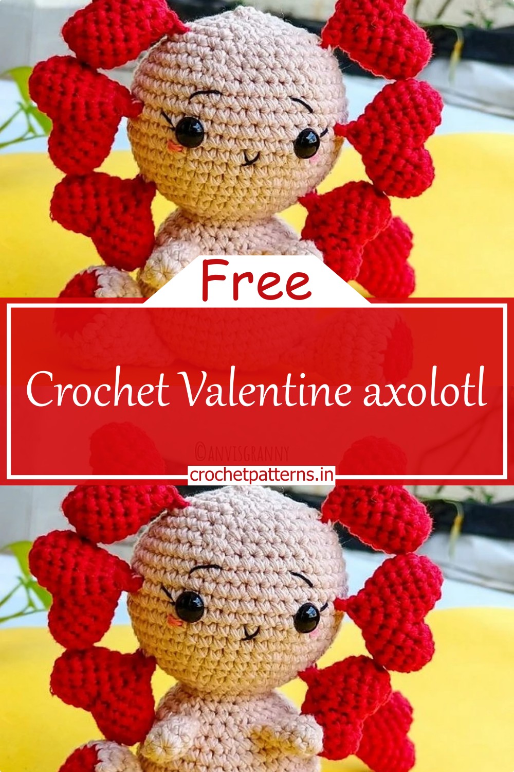 Valentine axolotl