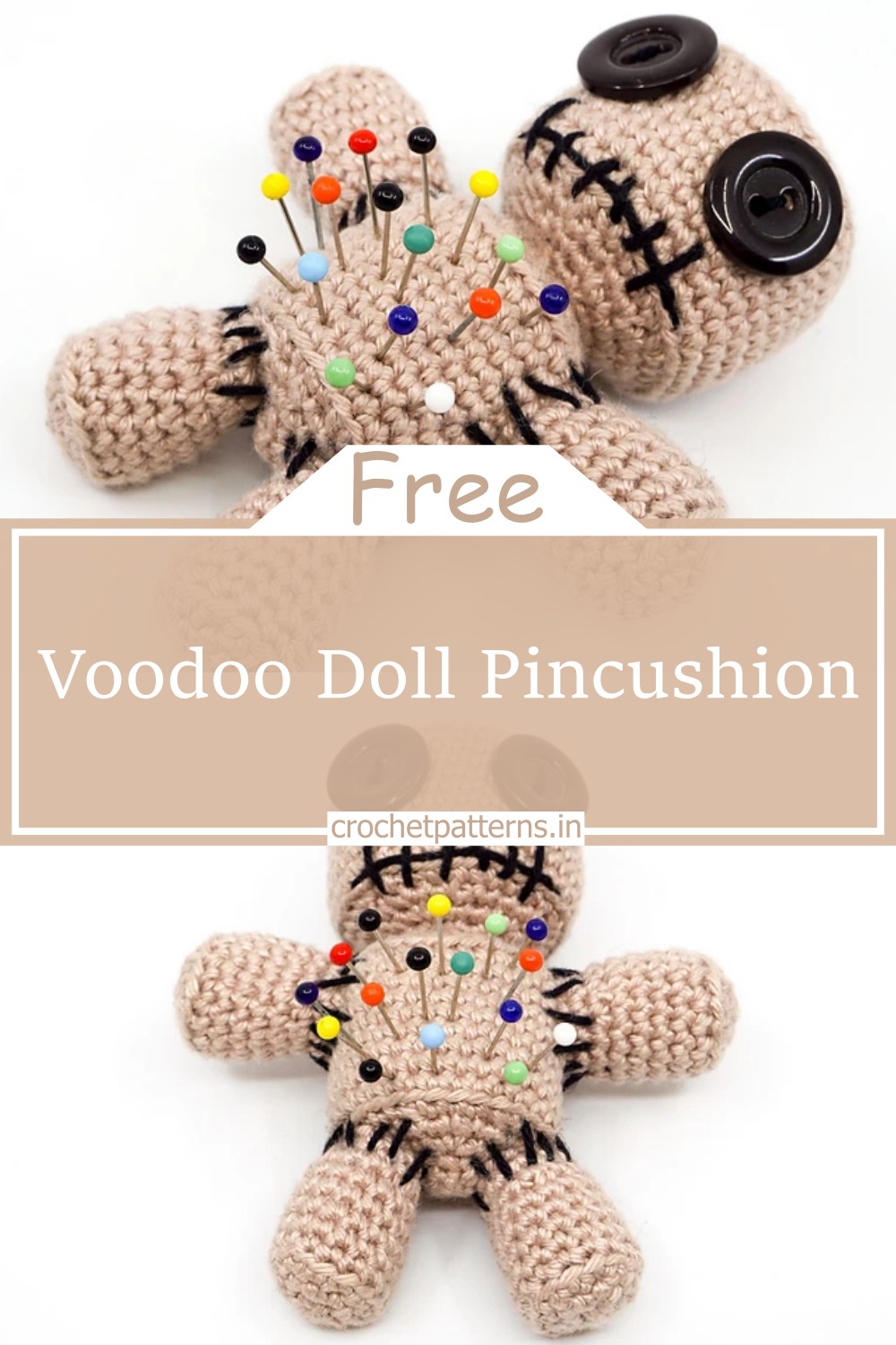 Voodoo Doll Pincushion