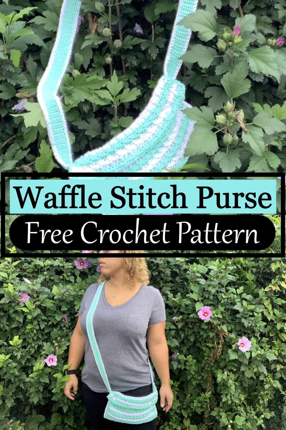 Waffle Stitch Purse