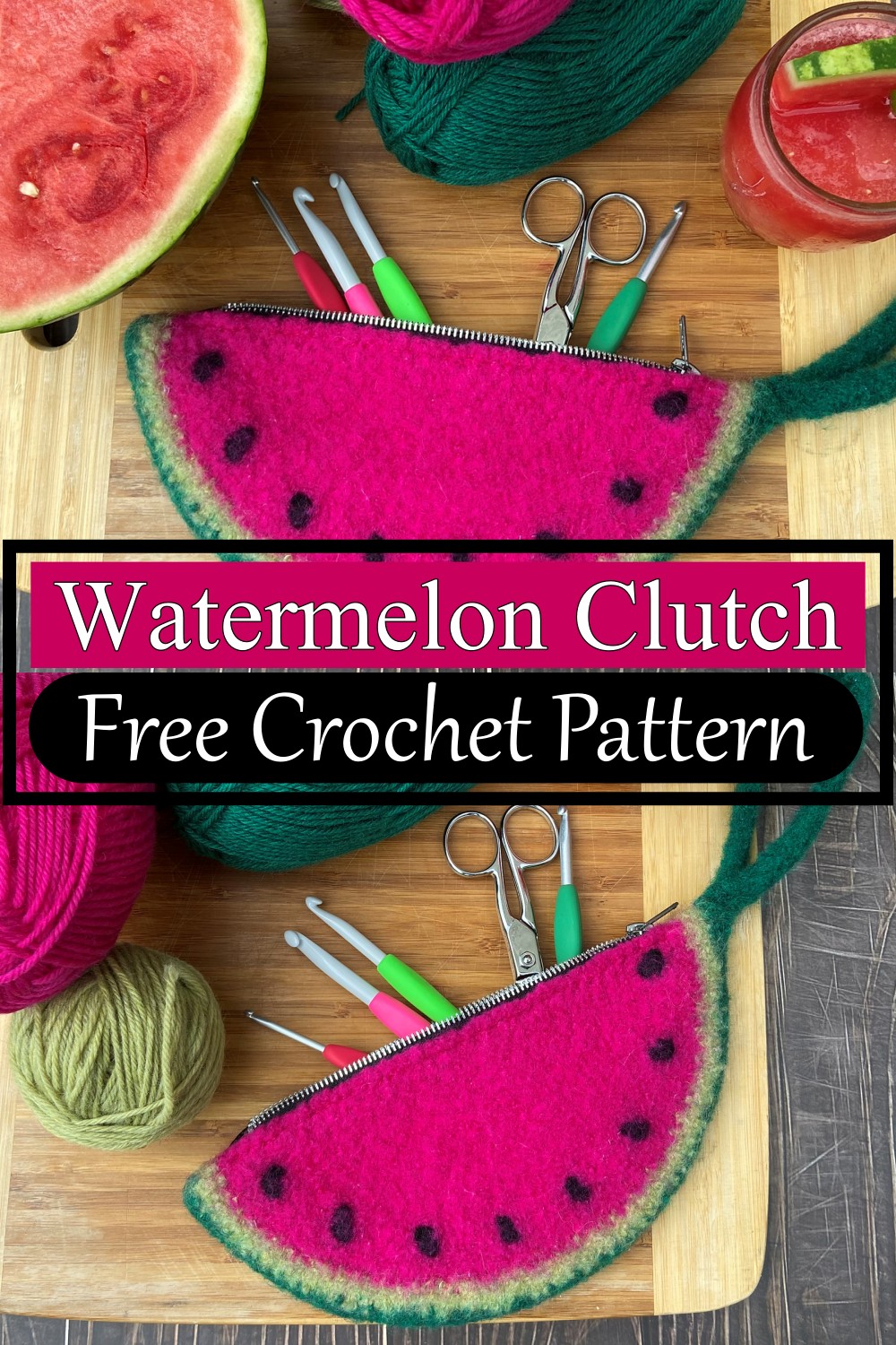 Watermelon Clutch