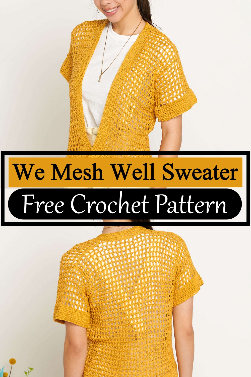 We Mesh Well Sweater