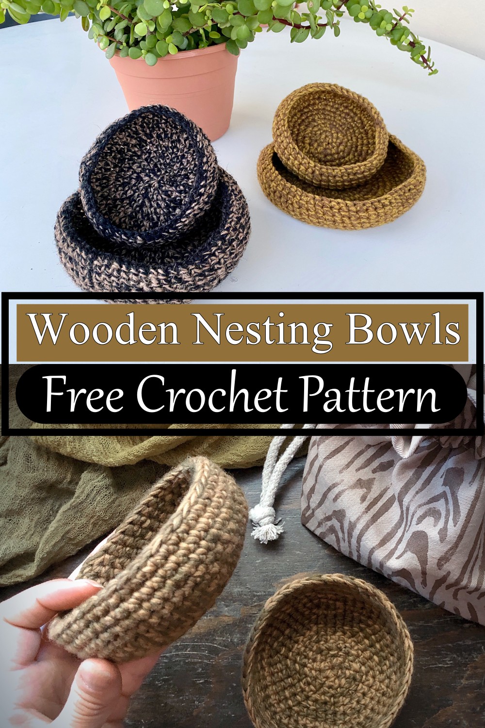 Wooden Nesting Bowls