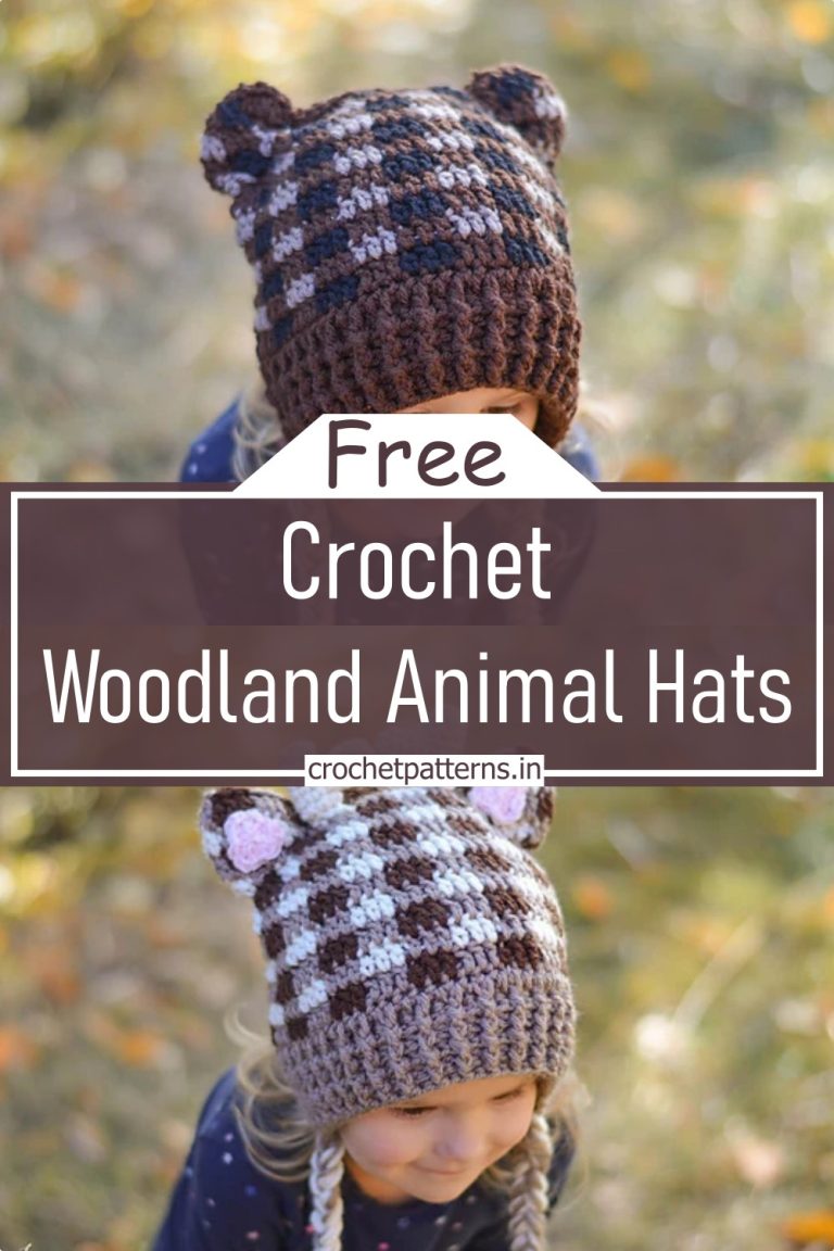 15 Crochet Animal Hat Patterns