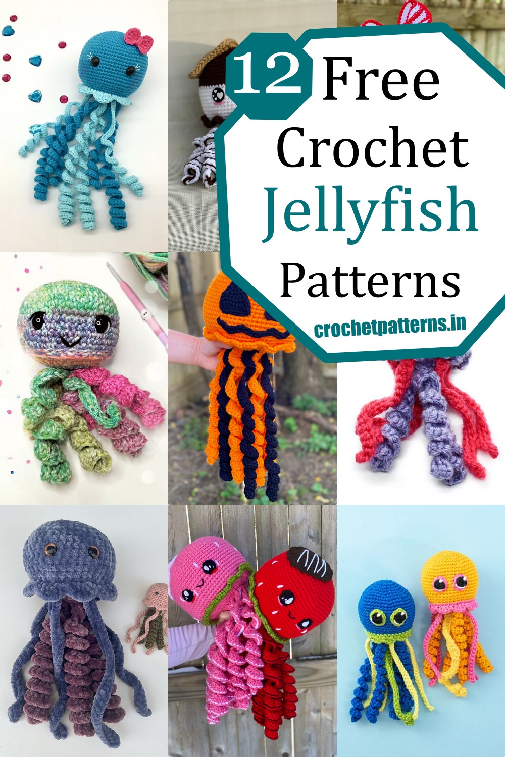 12 Crochet Jellyfish Patterns