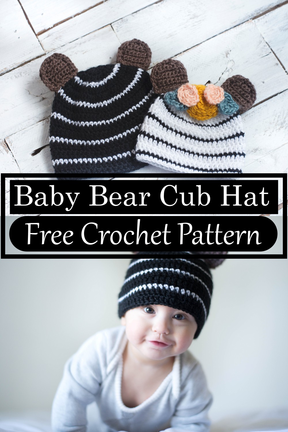 Baby Bear Cub Hat