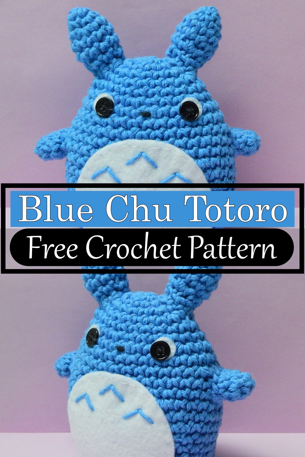 Blue Chu Totoro