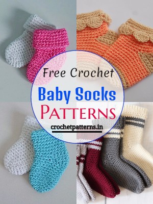 Crochet Baby Socks Patterns 1