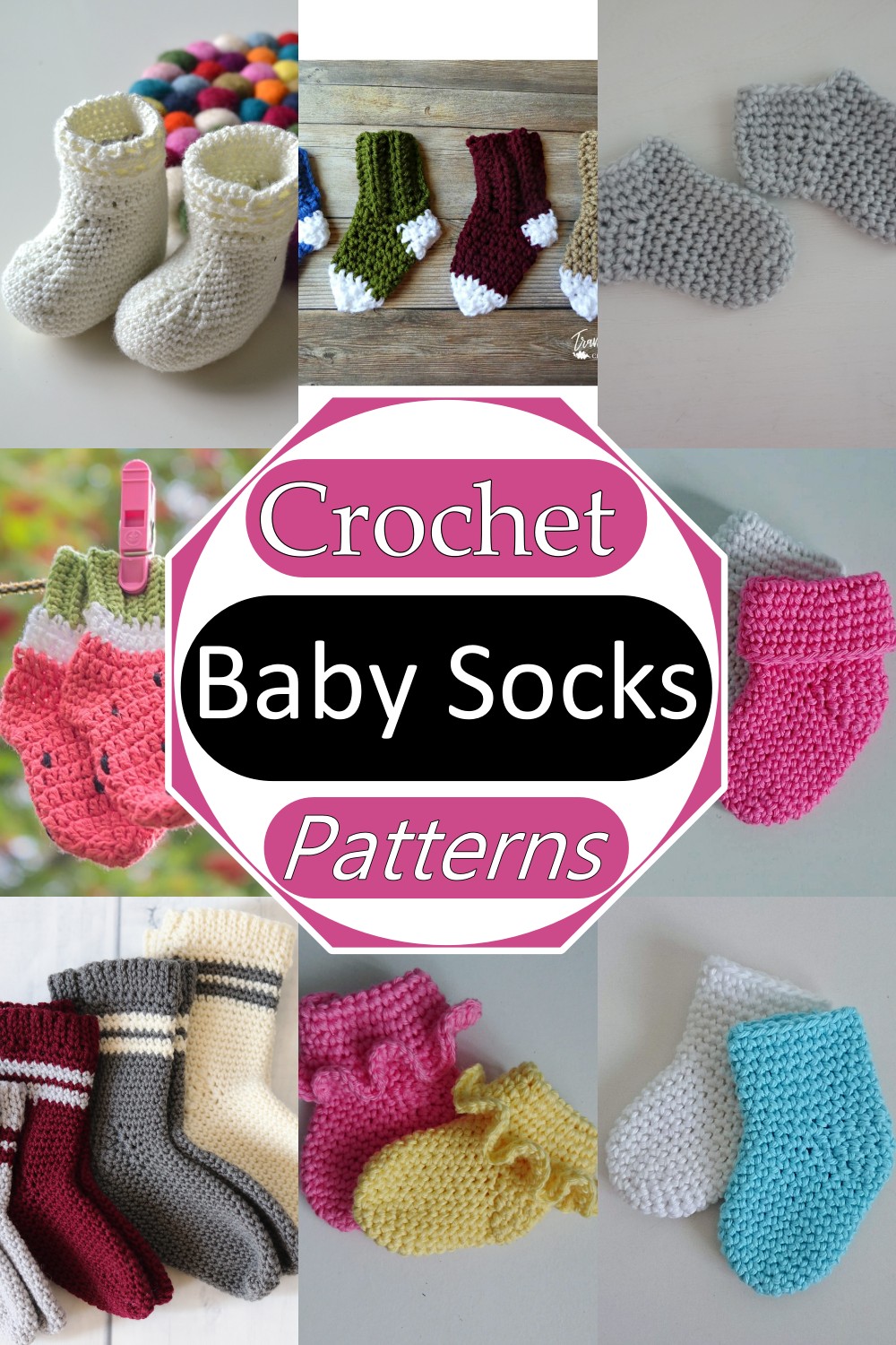 Crochet Baby Socks Patterns