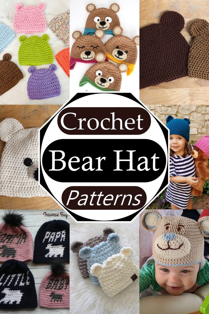 25 Crochet Bear Hat Patterns For Kids