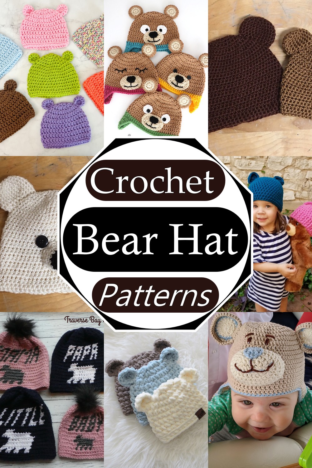 Crochet Bear Hat Patterns