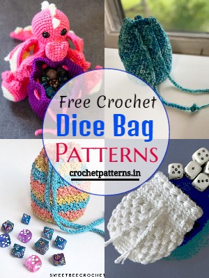 15 Crochet Dice Bag Patterns For Table Gamers
