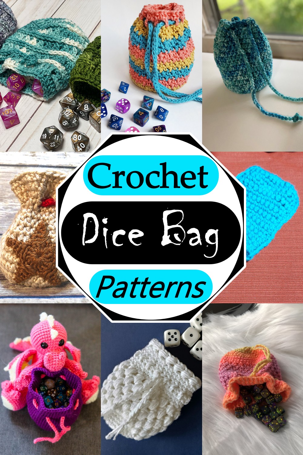 Crochet Dice Bag Patterns