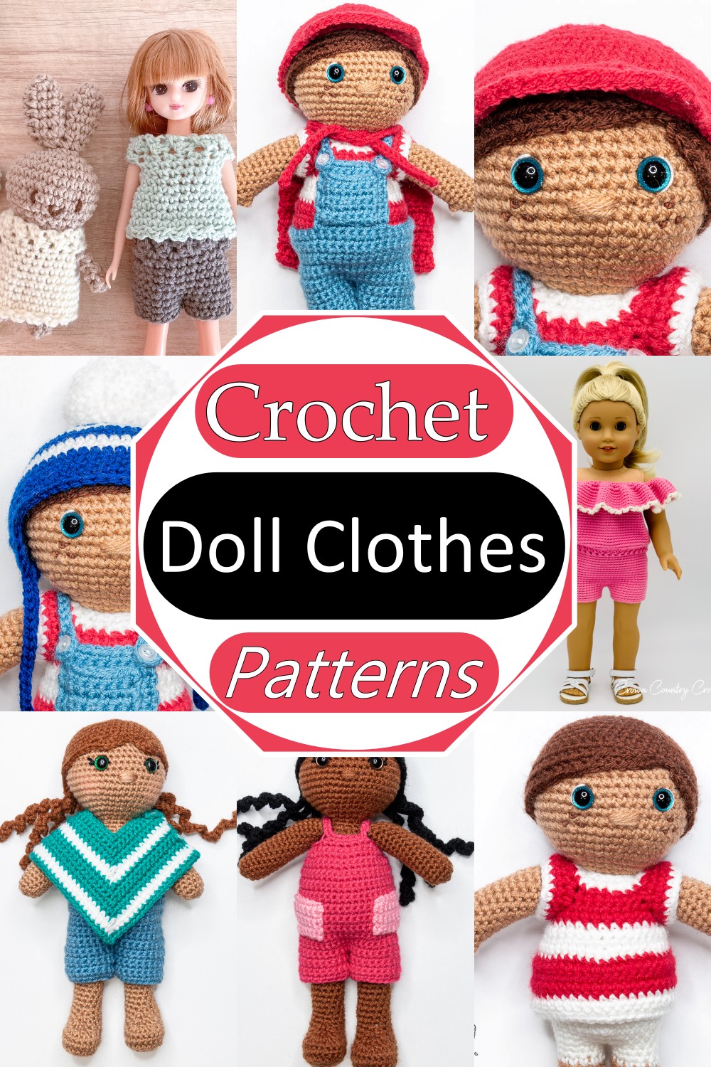 Crochet Doll Clothes Patterns 1